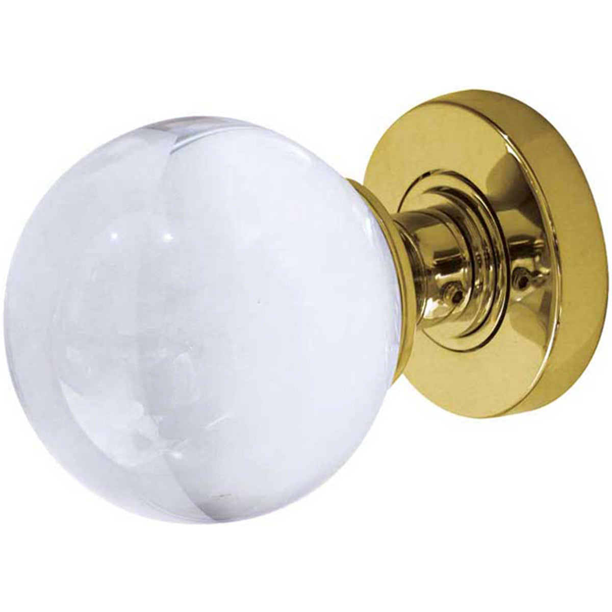 GLASS BALL MORT KNOB D60x88xD55 PBR
