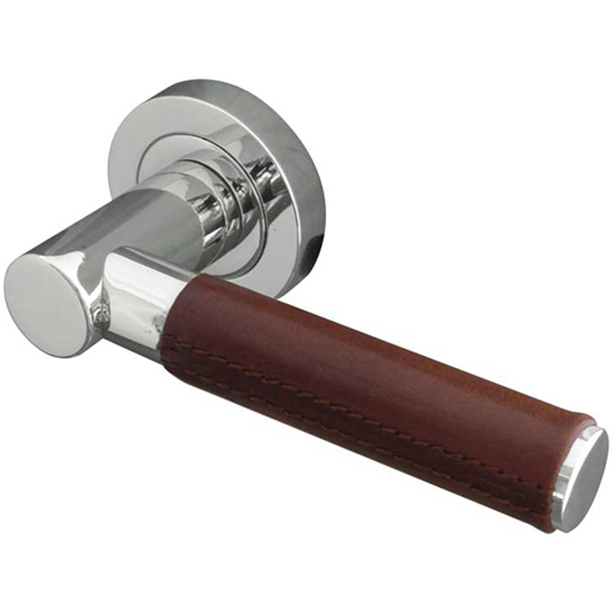 ASCOT LEVER HANDLE 120xD50 PCP/BRN