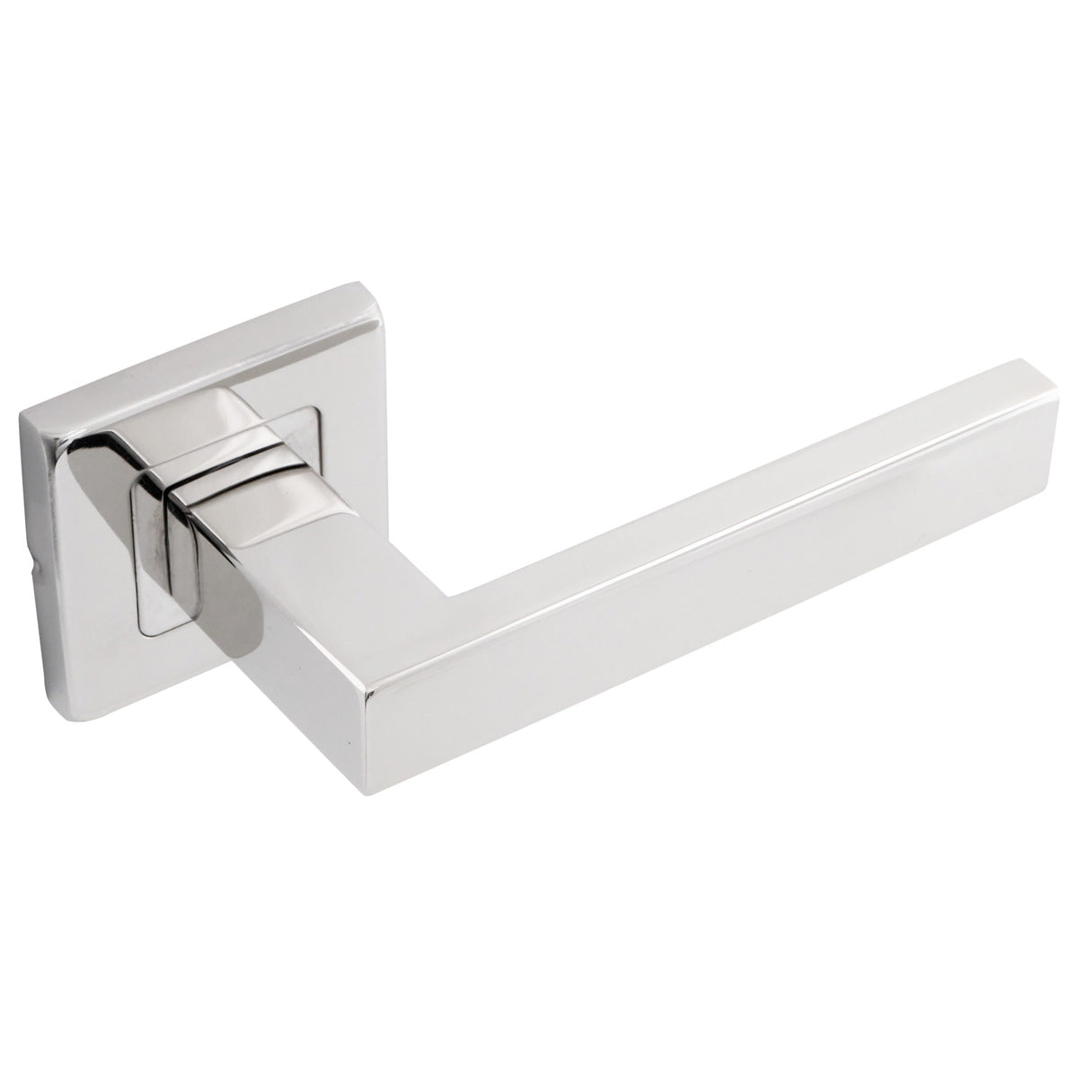 ECLIPSE STAINLESS STEEL SQUARE LEVER HANDLE+ROSE PSS by FRISCO UK SALES LTD