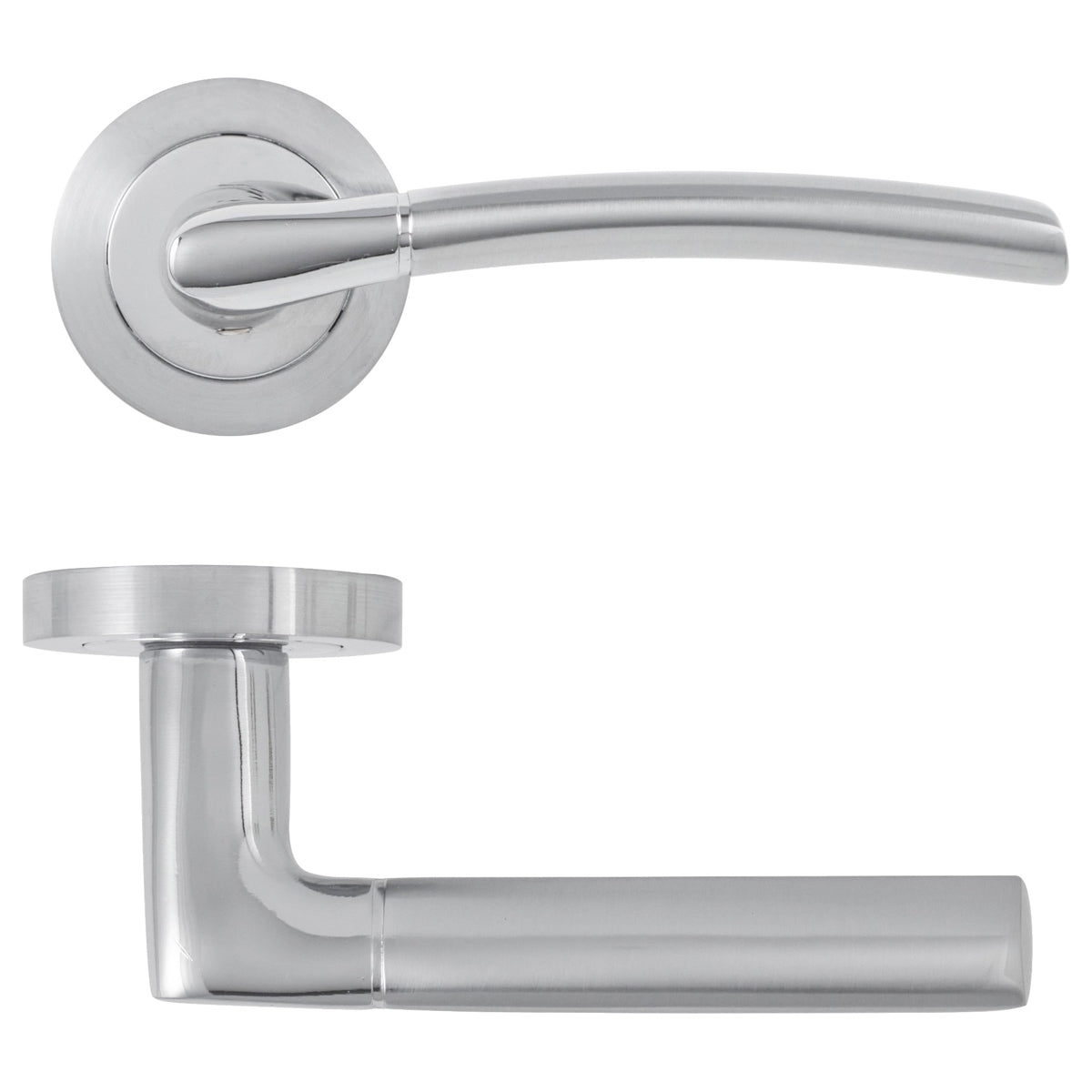 ECLIPSE TIFOSI LEVER HANDLE+ROSE D52 PCP/SCP by FRISCO UK SALES LTD