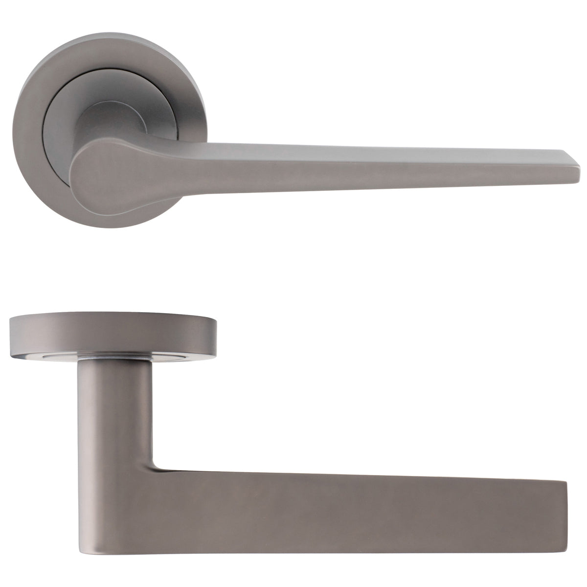 ECLIPSE MONTE LEVER HANDLE+ROSE D52x124 DBZ by FRISCO UK SALES LTD