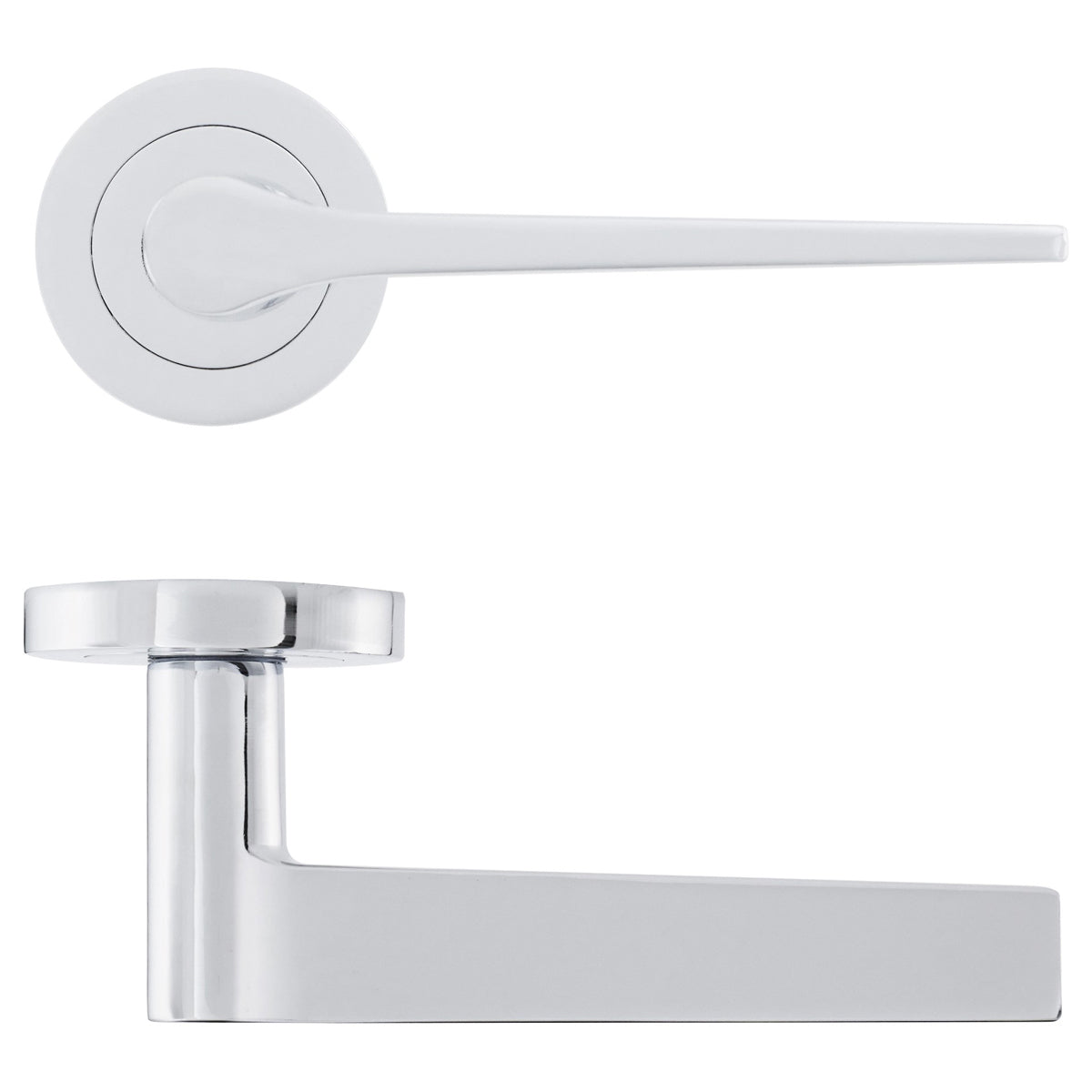 ECLIPSE MONTE LEVER HANDLE+ROSE D52x124 PCP by FRISCO UK SALES LTD