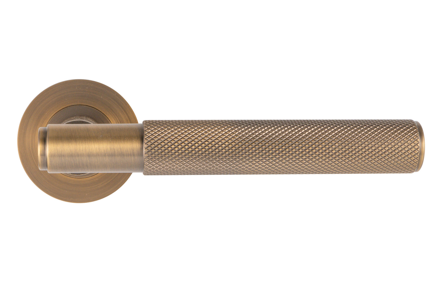 INSIGNIA KNURLED LEVER HANDLE D53x140 MAB
