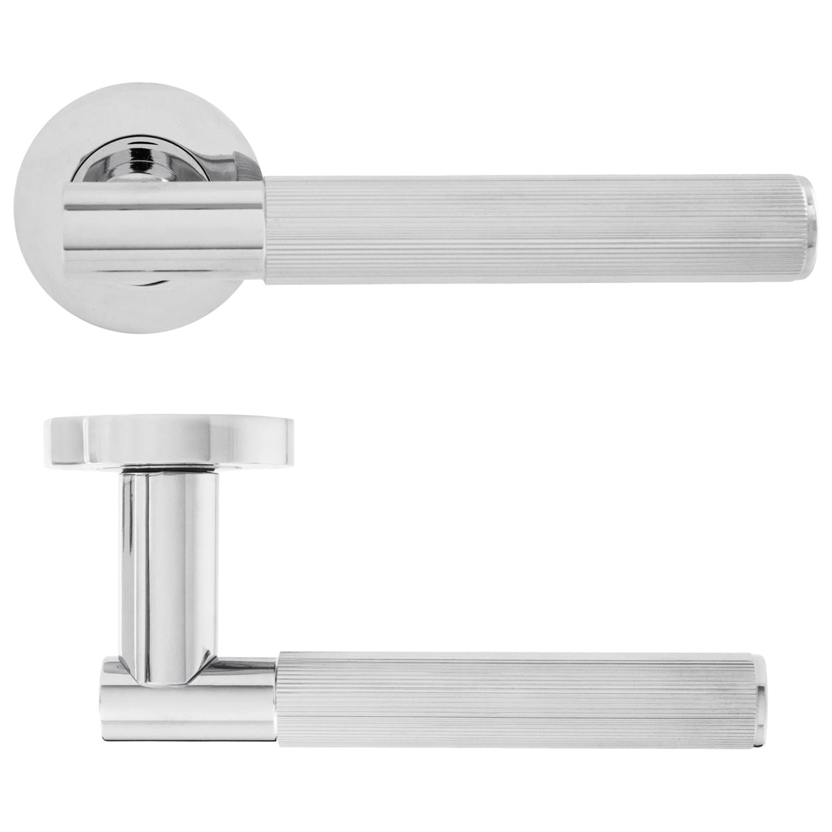 ECLIPSE INSIGNIA LINEAR LEVER HANDLE+ROSE D52x135 PCP by FRISCO UK SALES LTD