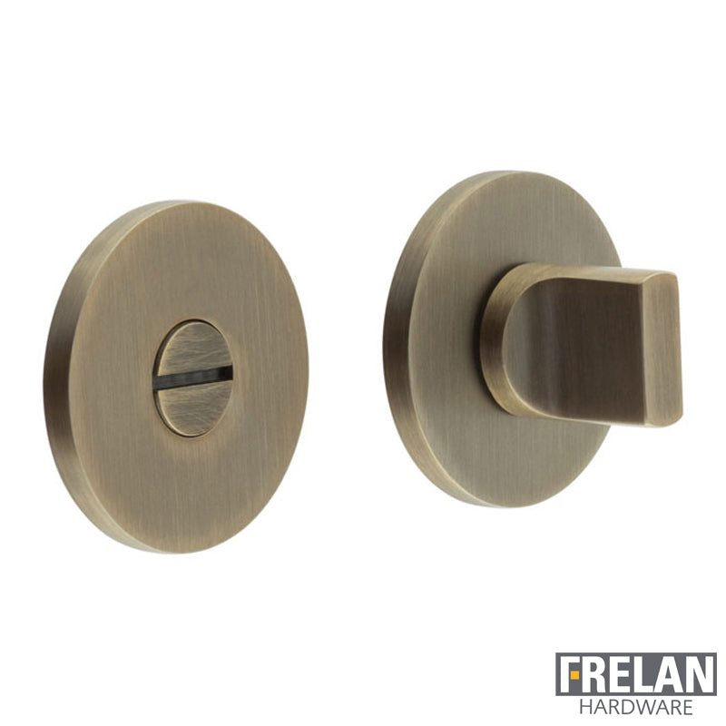 THUMB TURN&LOCK ROUND ROSE 25x28x10 ABR