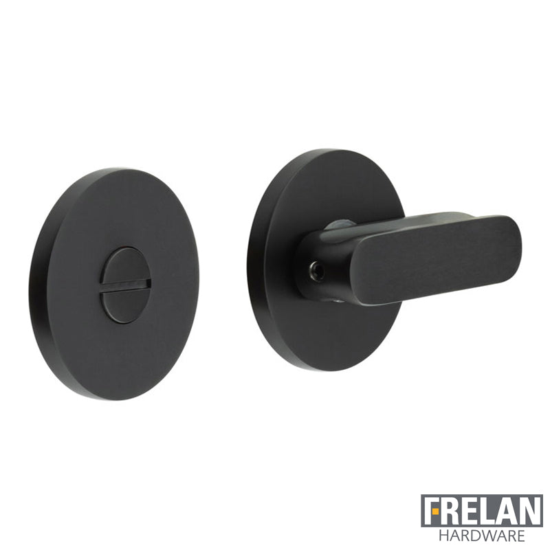 THUMB TURN&LOCK ROUND ROSE 67x18x17 BLK