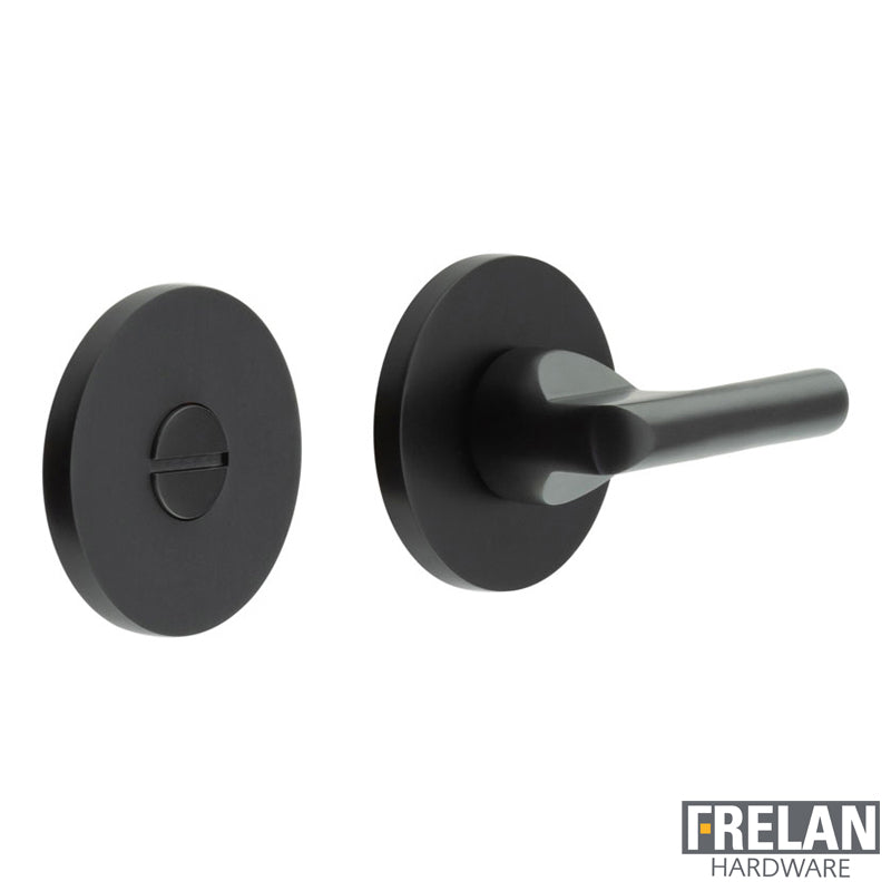 THUMB TURN&LOCK ROUND ROSE 60x31x11 BLK