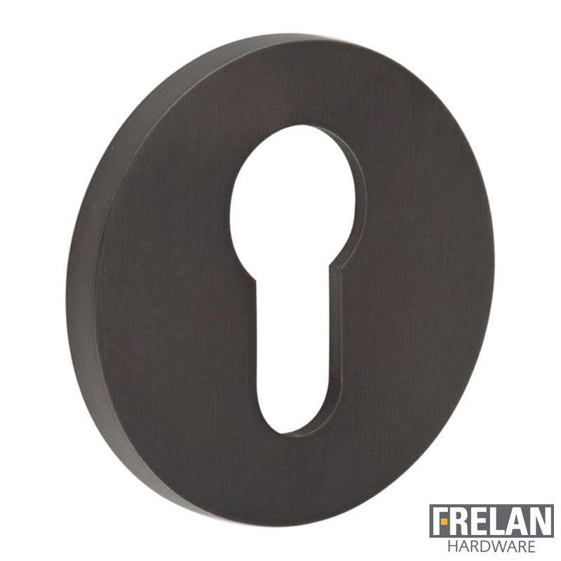 ESCUTCHEON COVER ROUND ROSE EURO KEYWAY 54x6 DBZ