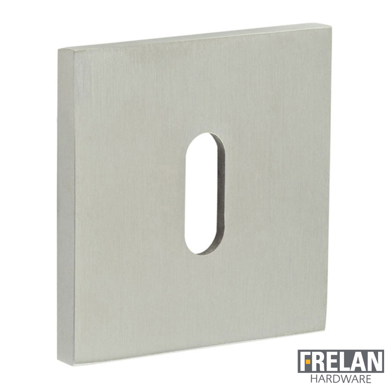 ESCUTCHEON COVER SQUARE ROSE STANDARD KEYWAY 54x54x6 SSS