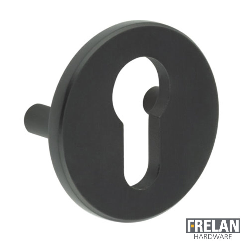 ESCUTCHEON LUG FIXED EURO 52x52 BLK