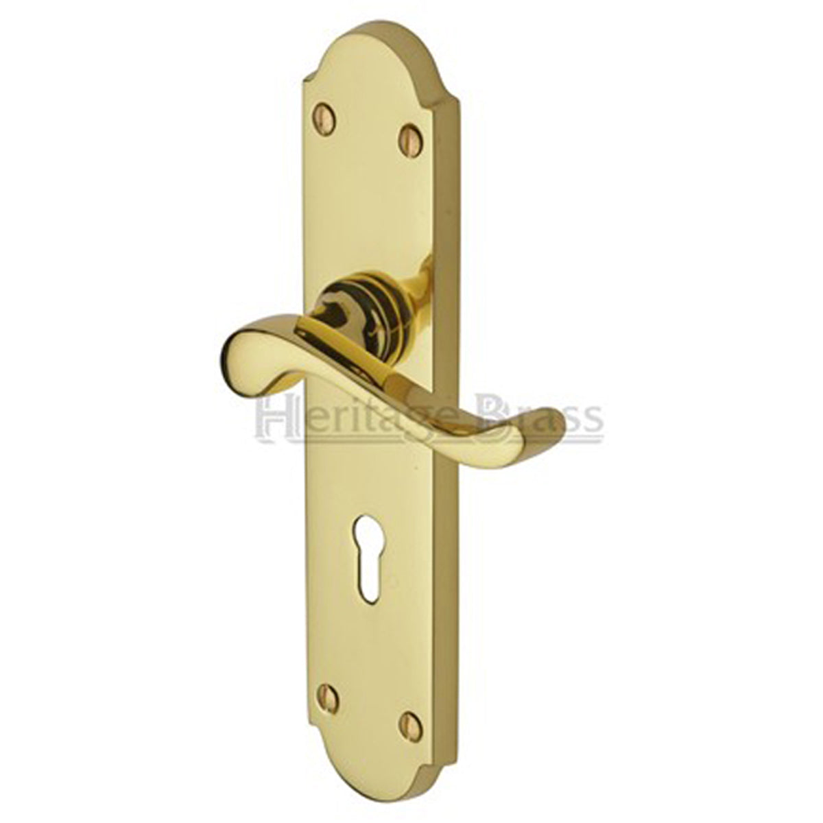 SAVOY LEVER HANDLE LOCK 47x207 PBR