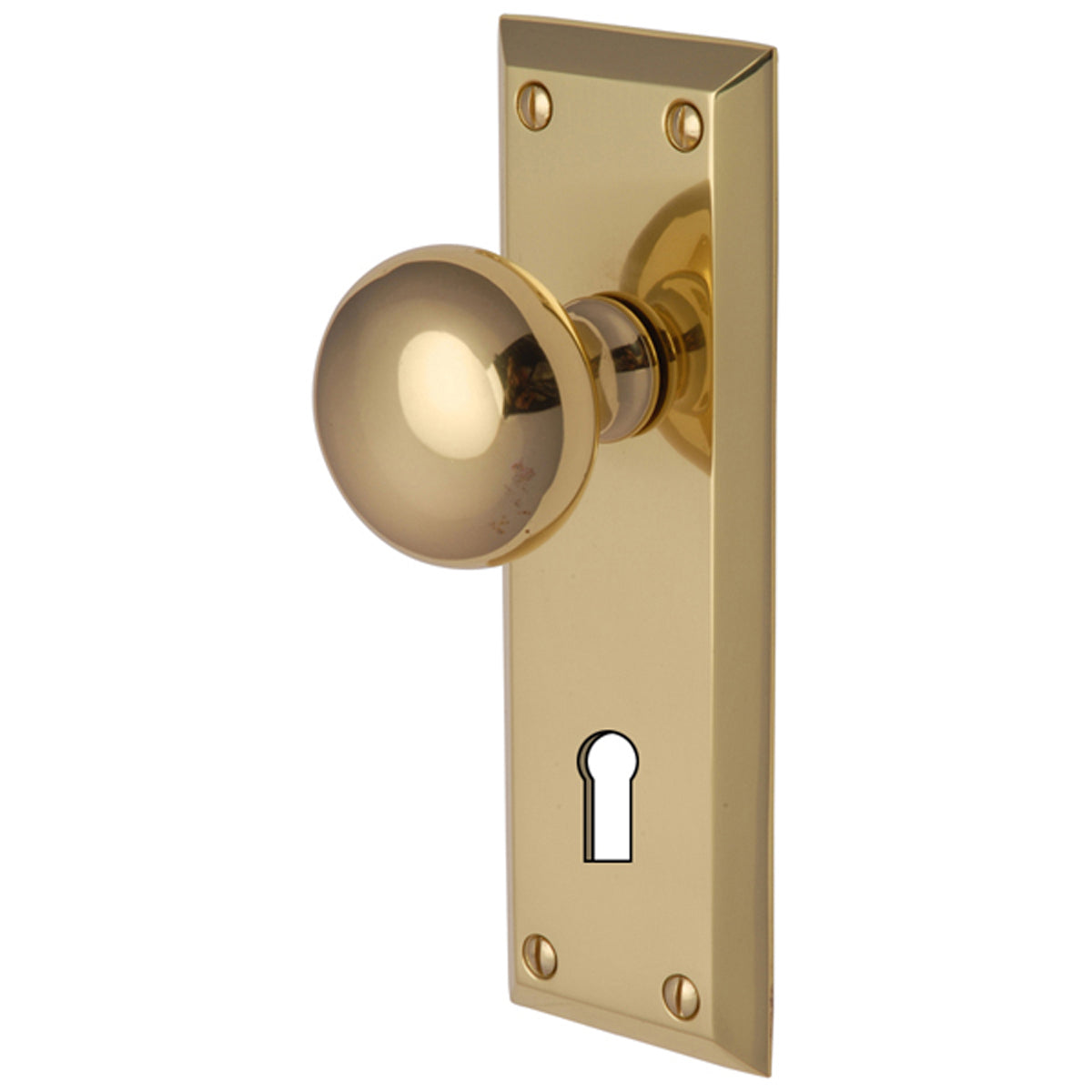 VICTORIA MORT KNOB LOCK 60x178 PBR