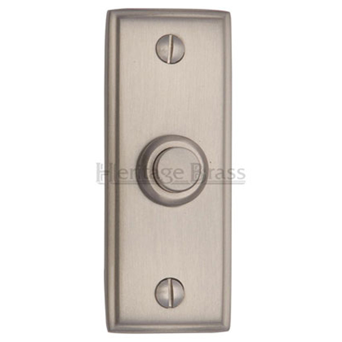 BELL PUSH OBLONG 83x33 SNP