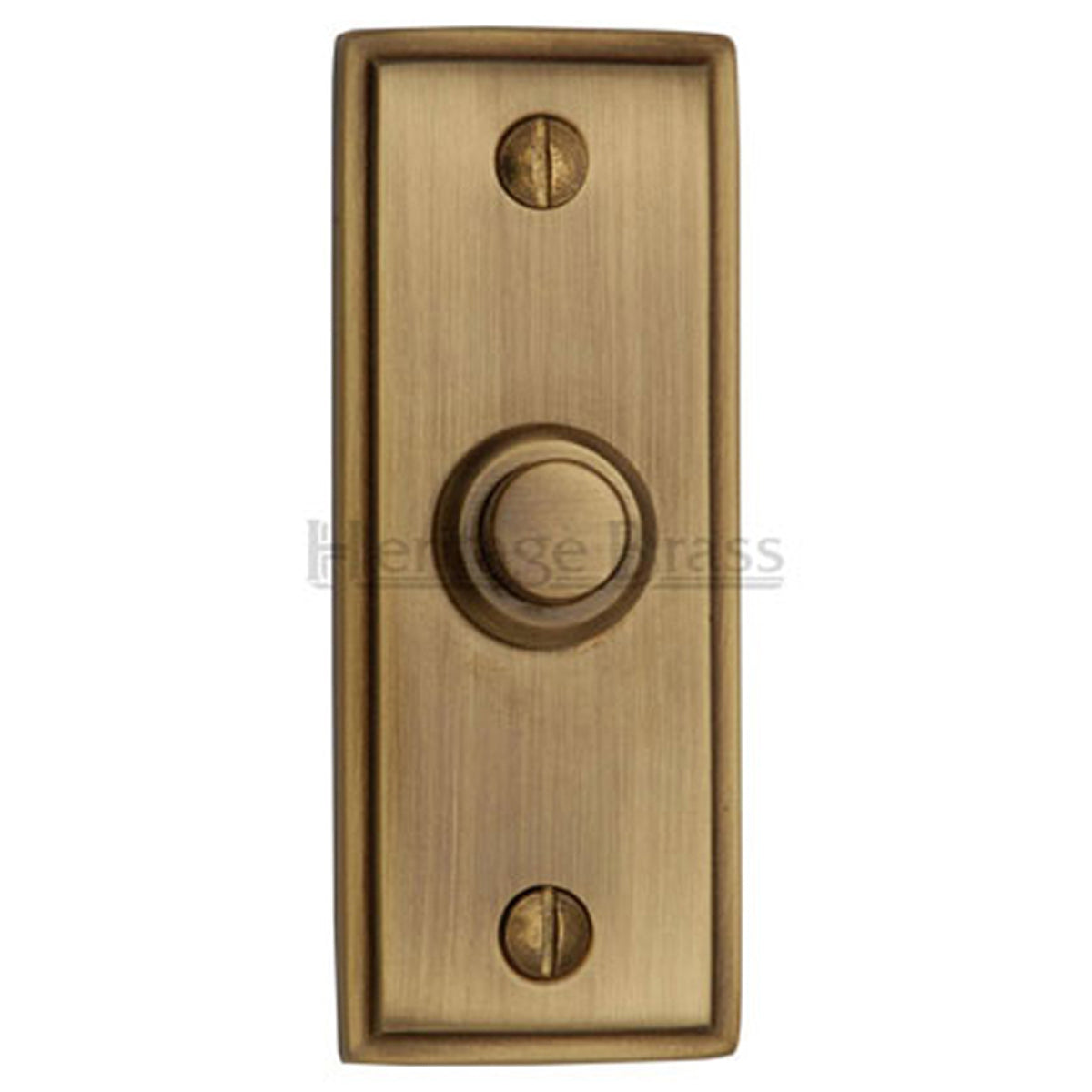 BELL PUSH OBLONG 83x33 ABR