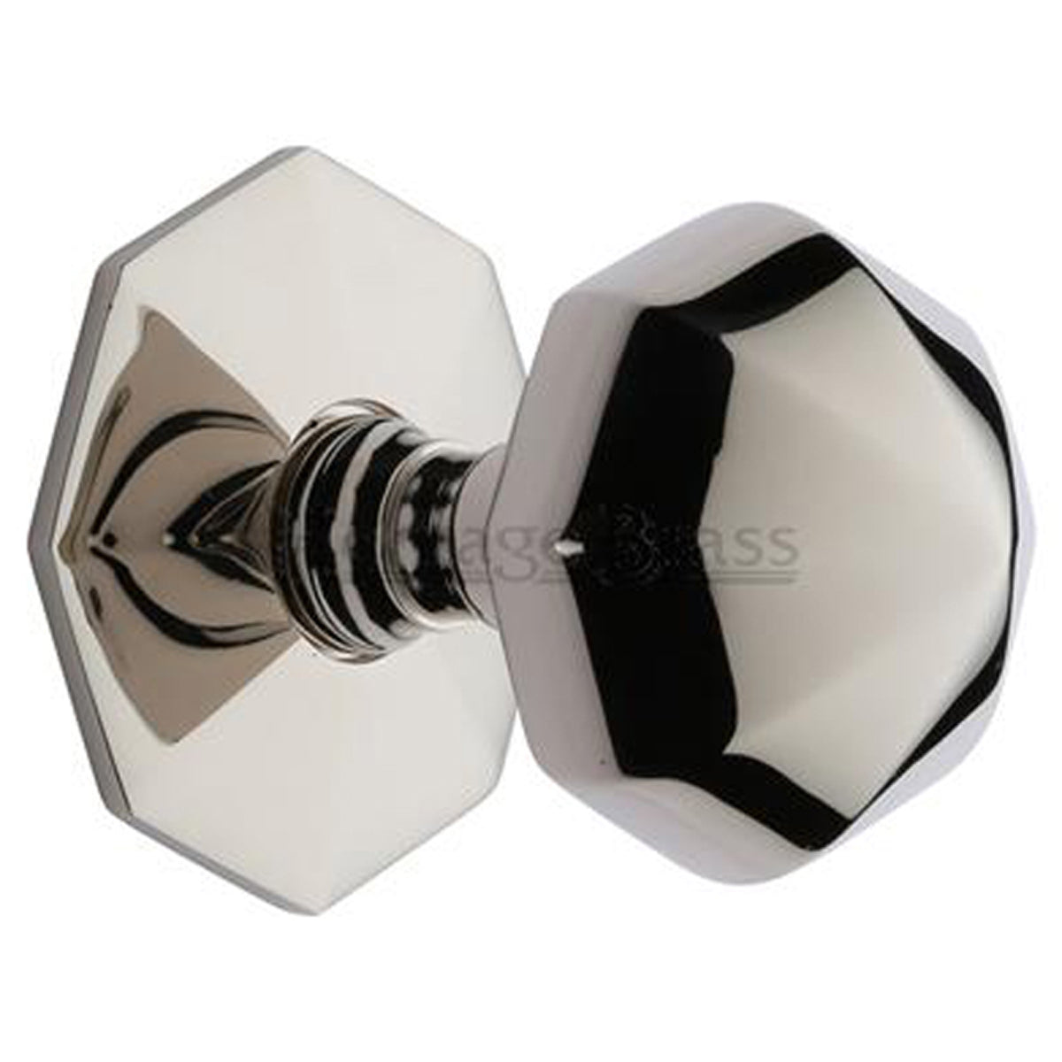 CENTRE DOOR KNOB FACET 57x57x81 PNP