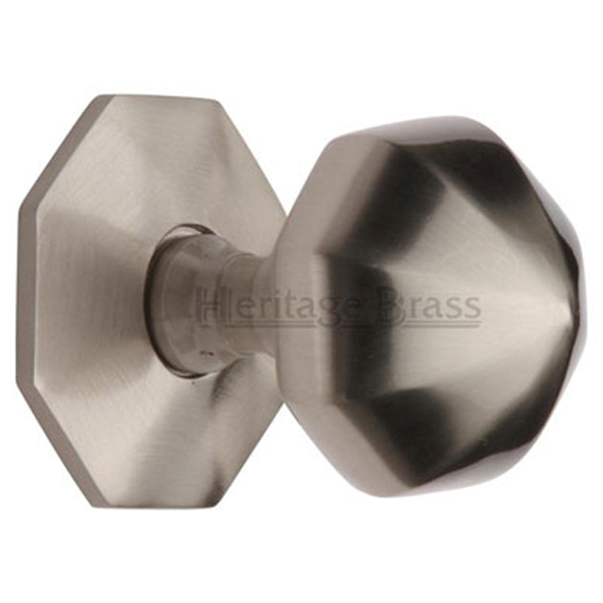 CENTRE DOOR KNOB FACET 57x57x81 SNP