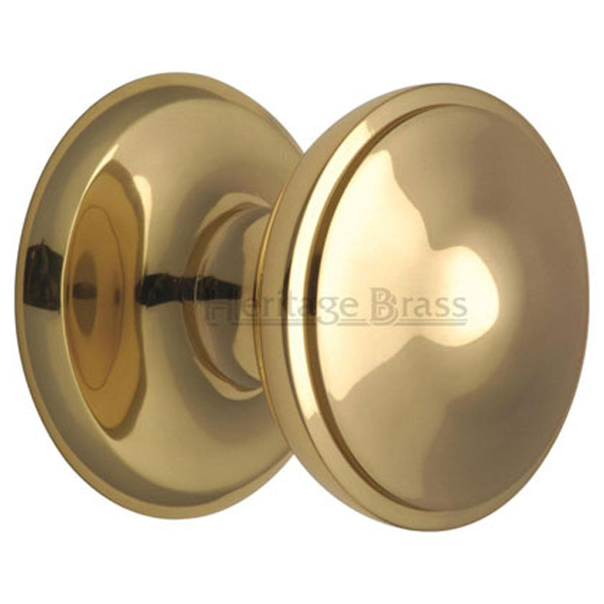 CENTRE DOOR KNOB D77x80 PBR