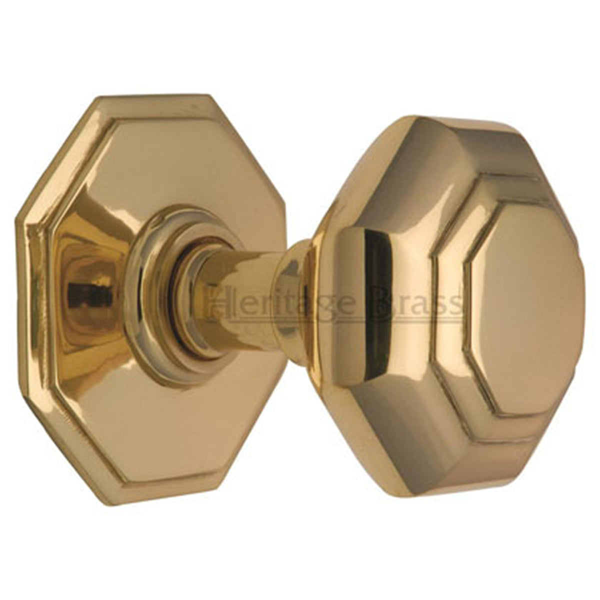 CENTRE DOOR KNOB OCT 71x71x83 PBR