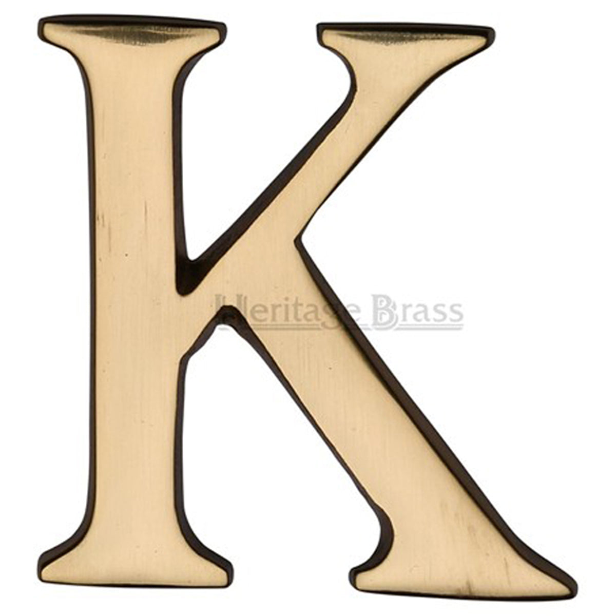 ALPHABET PIN FIX #K 51 PBR by M MARCUS LTD