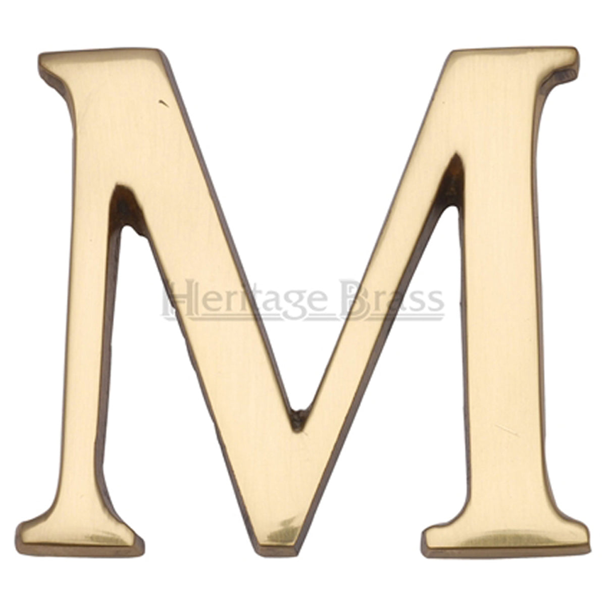 ALPHABET PIN FIX #M 51 PBR by M MARCUS LTD