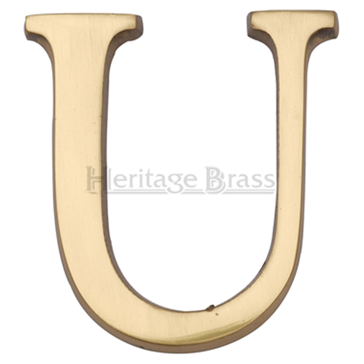 ALPHABET PIN FIX #U 51 PBR by M MARCUS LTD