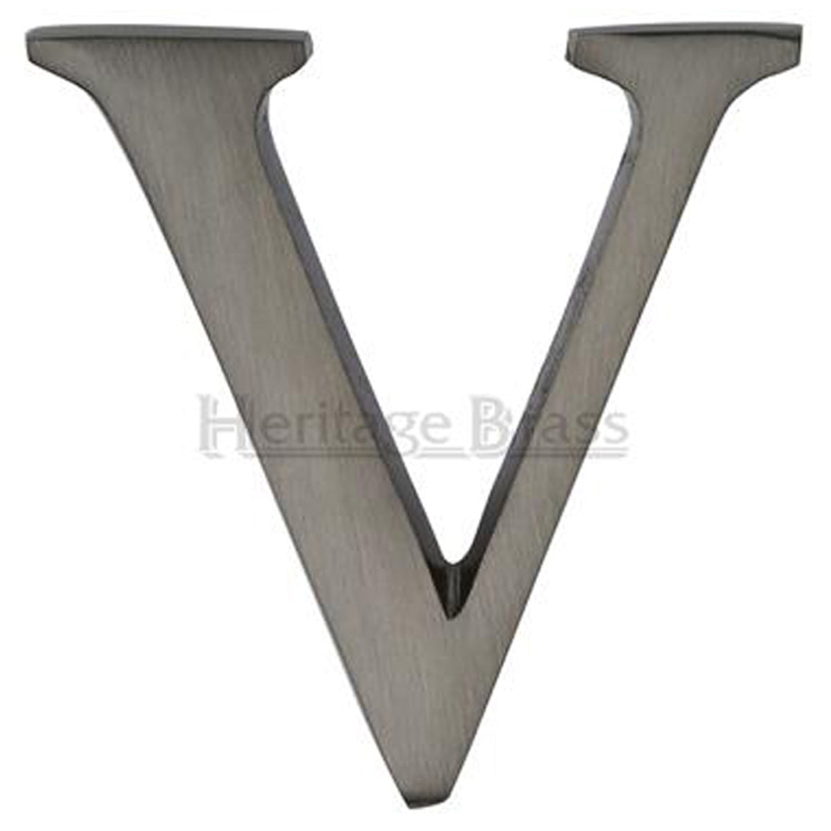 ALPHABET PIN FIX #V 51 MBZ by M MARCUS LTD