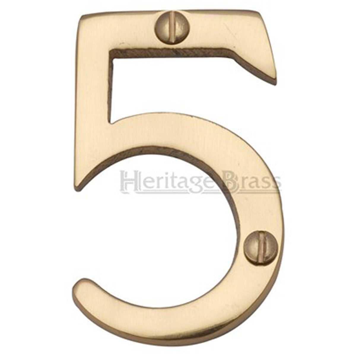 NUMERAL SCREW FIX FLAT #5 51 PBR