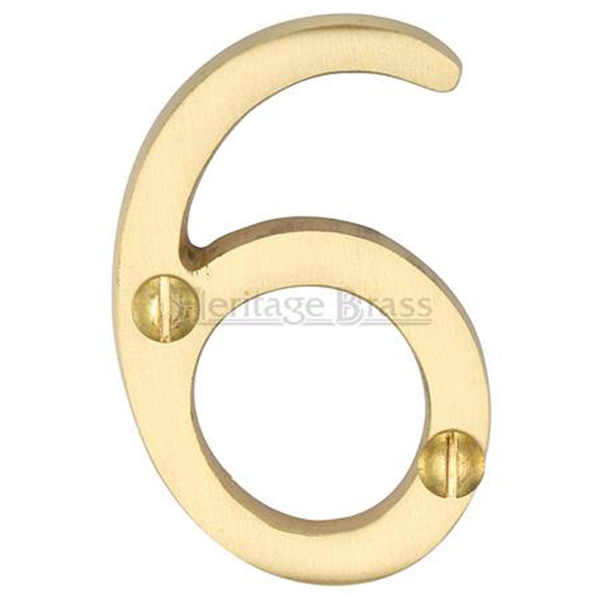 NUMERAL SCREW FIX FLAT #6 51 SBR