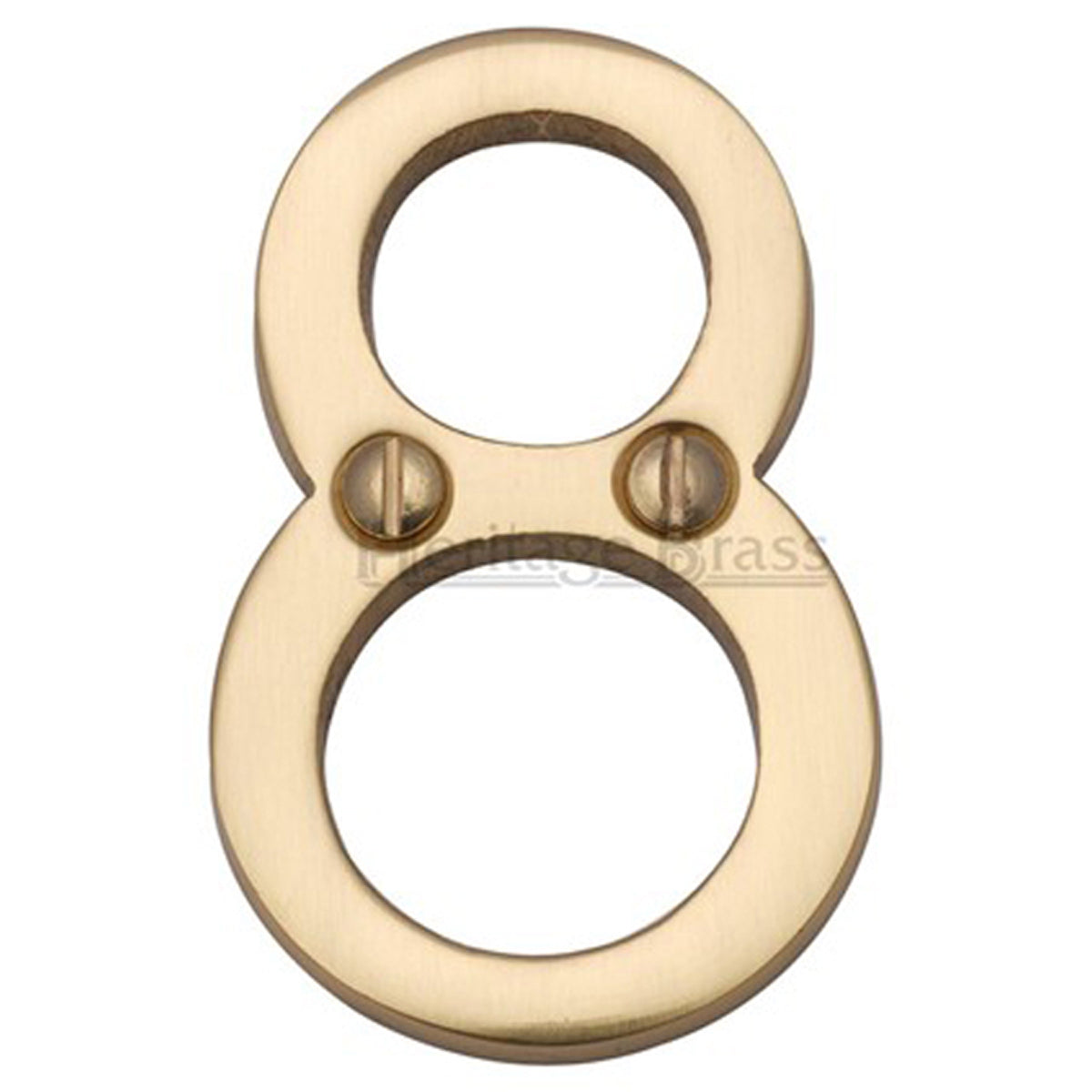NUMERAL SCREW FIX FLAT #8 51 PBR