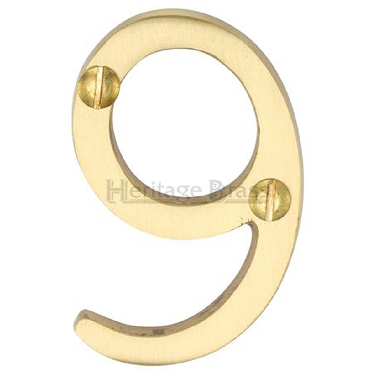 NUMERAL SCREW FIX FLAT #9 51 SBR