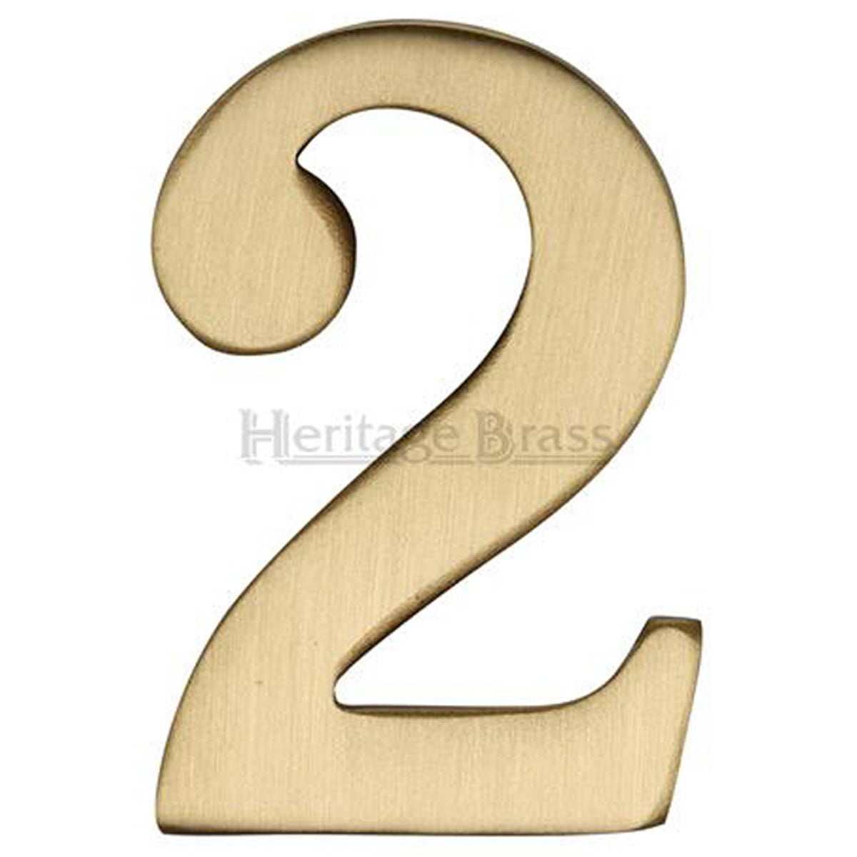 NUMERAL SELF ADH FLAT #2 51 SBR by M MARCUS LTD