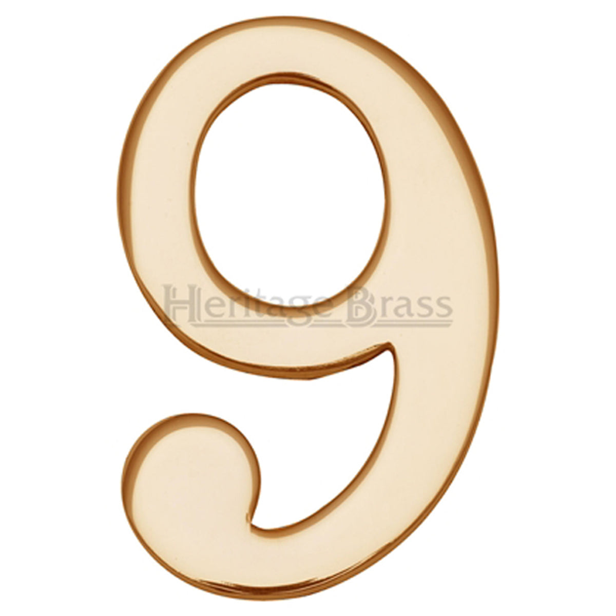 NUMERAL SELF ADH FLAT #9 51 PBR