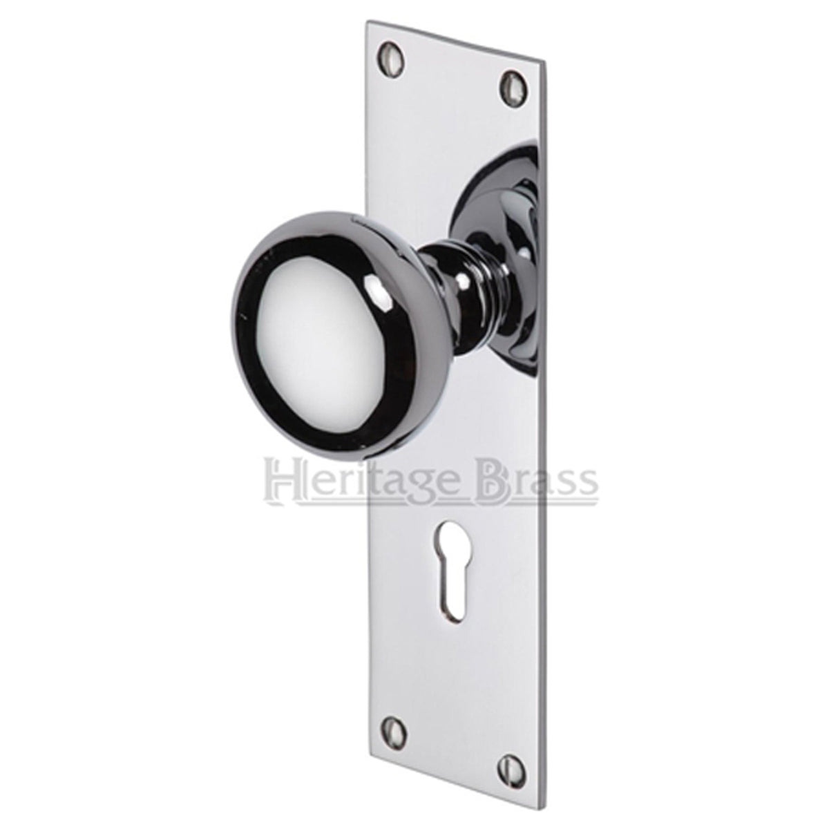 BALMORAL KNOB+PL 170x50 LOCK PCP
