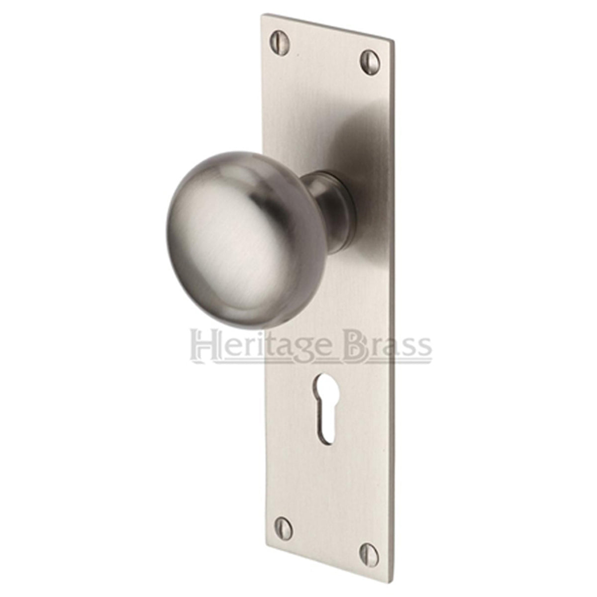 BALMORAL KNOB+PL 170x50 LOCK SNP