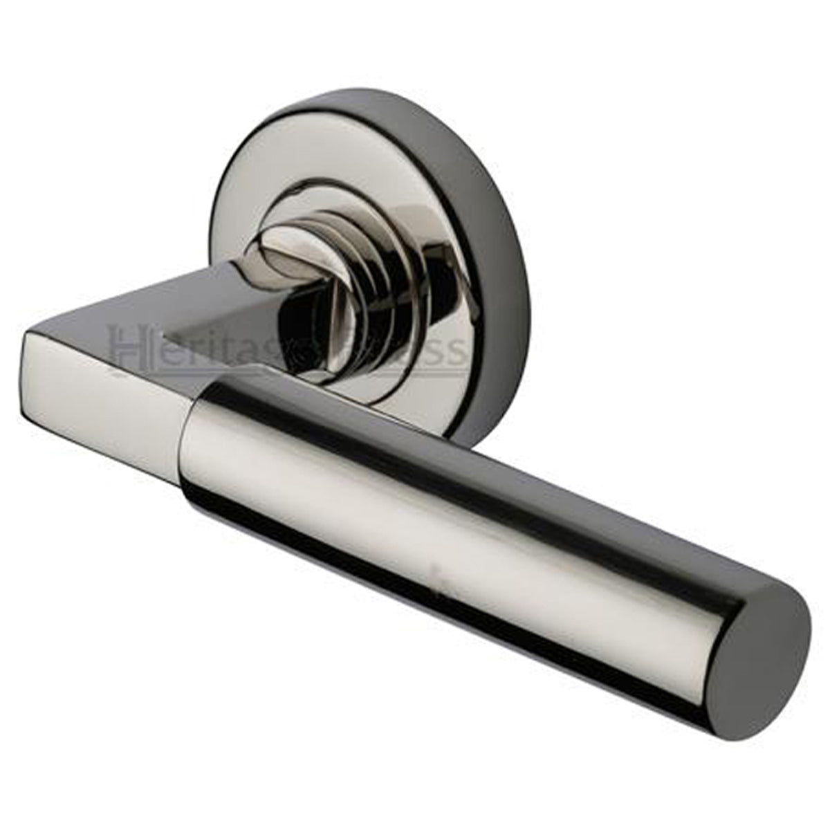 BAUHAUS L HANDLE+ROSE D53x125 PNP