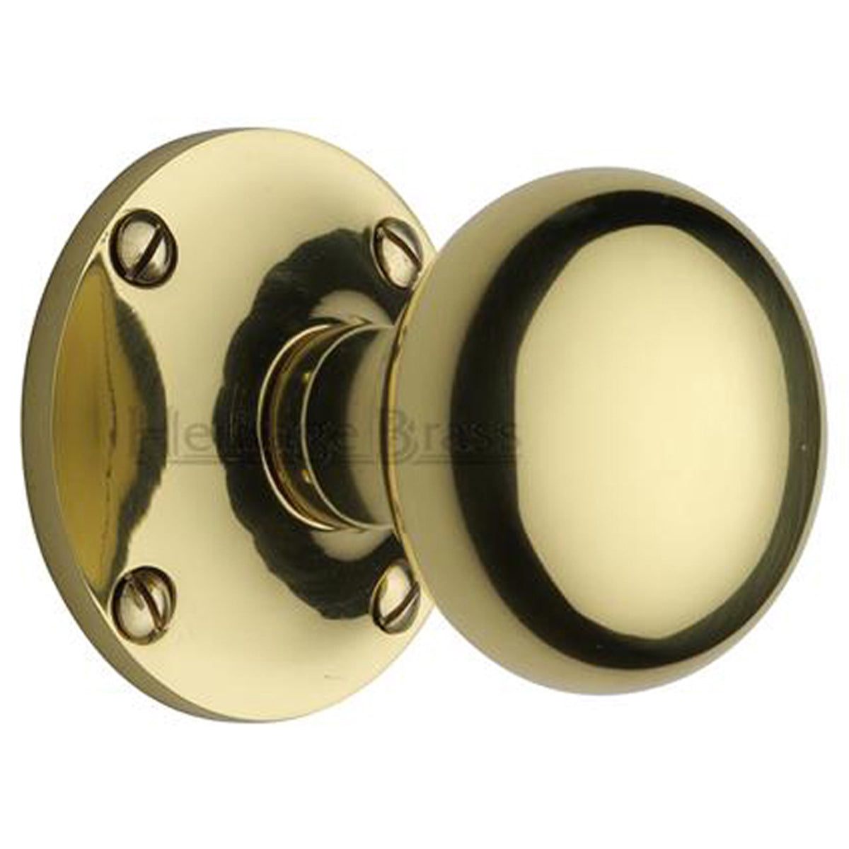 KENSINGTON MORTICE KNOB D64x66 PBR