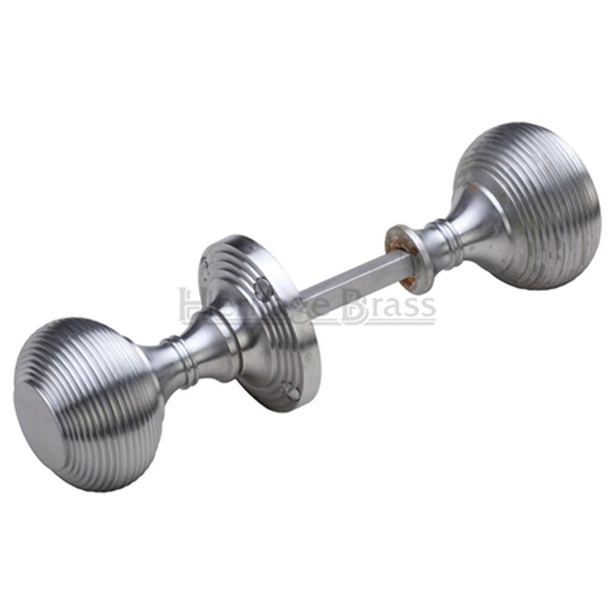 REEDED MORTICE RIM KNOB D60x89 SCP