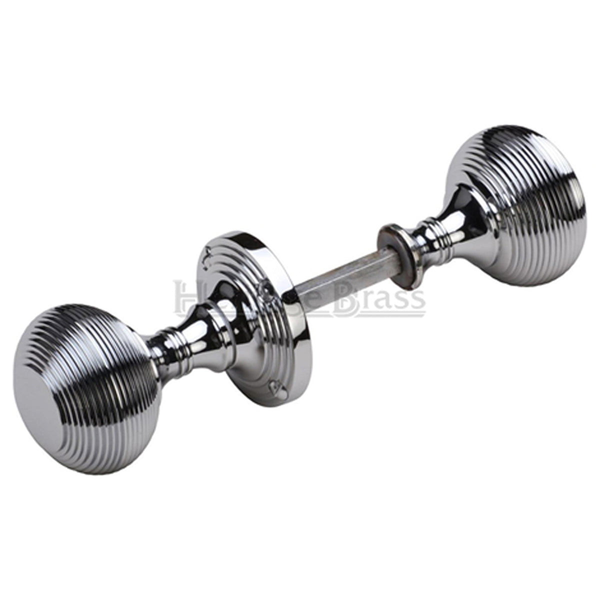 REEDED MORTICE RIM KNOB D60x89 PCP