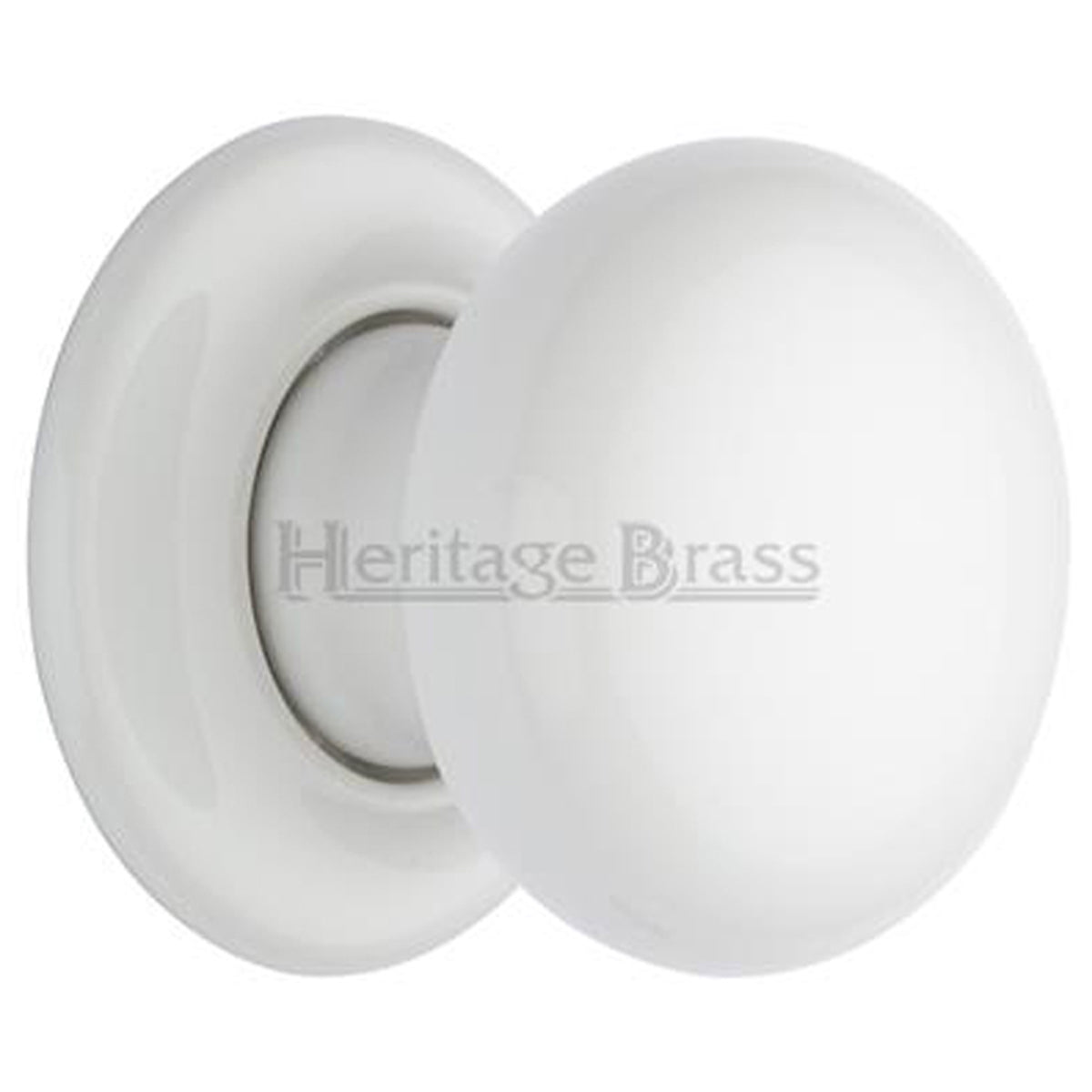 PORCELAIN MRT KNOB PLAIN D61x59 PRC