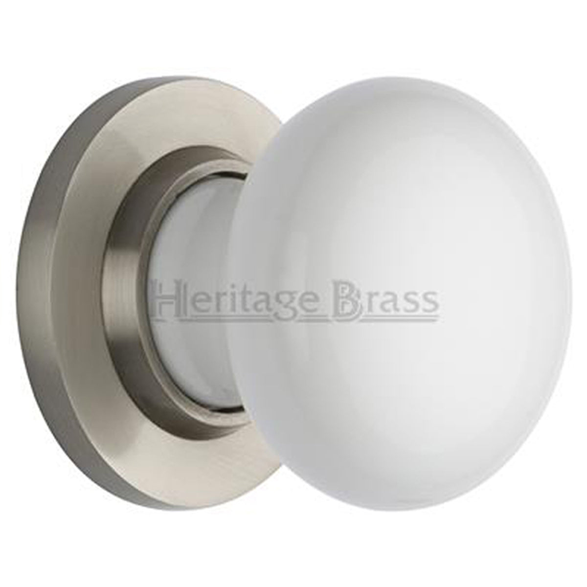 PORCELAIN MRT KNOB PLAIN D61x59 SNP – DHM419C