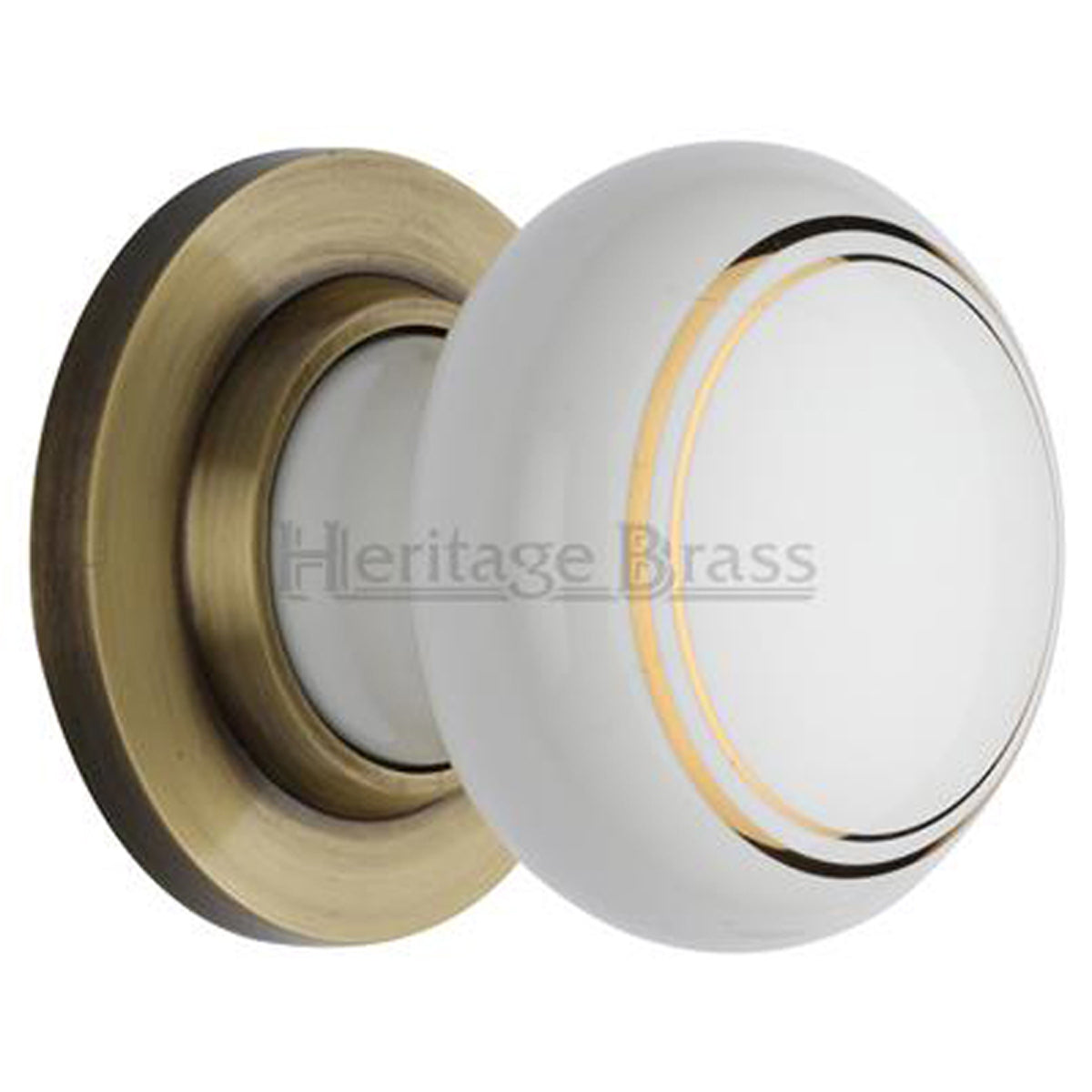 PORCELAIN MRT KNOB GOLD D61x59 ABR