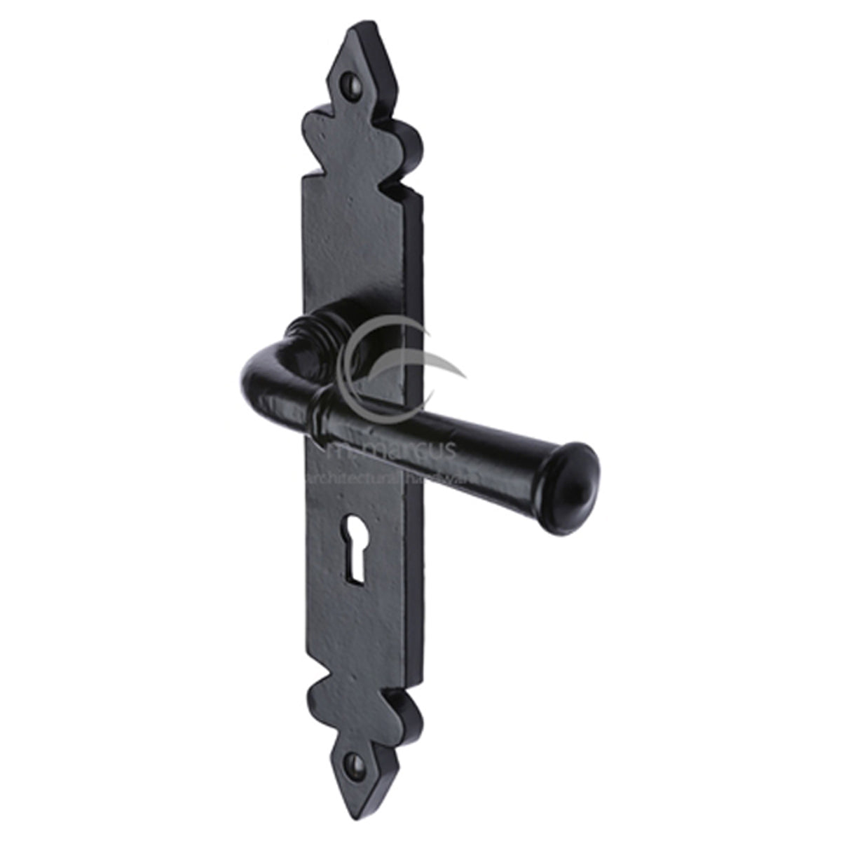 LUDLOW HANDLE LOCK 231x37 BLK – DHM456A