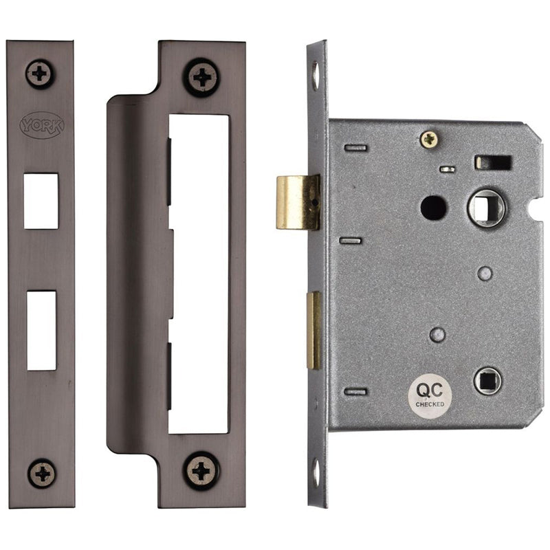 3 LEVER SASH LOCK 63.5 MBZ