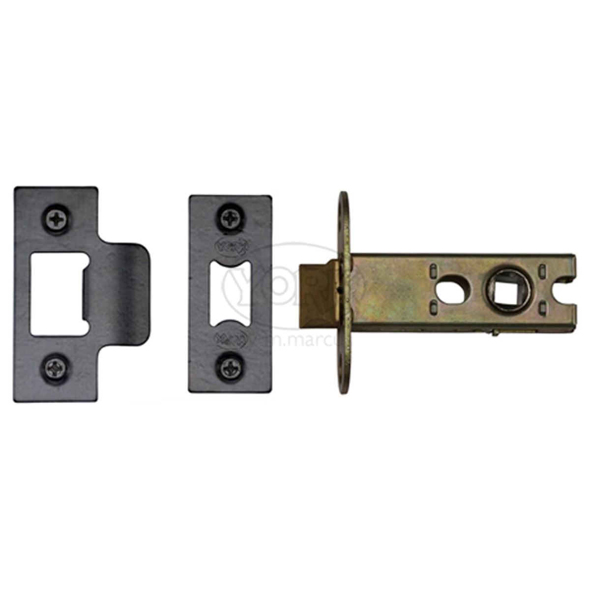 TUBULAR LATCH HEAVY DUTY 63.5 BLK