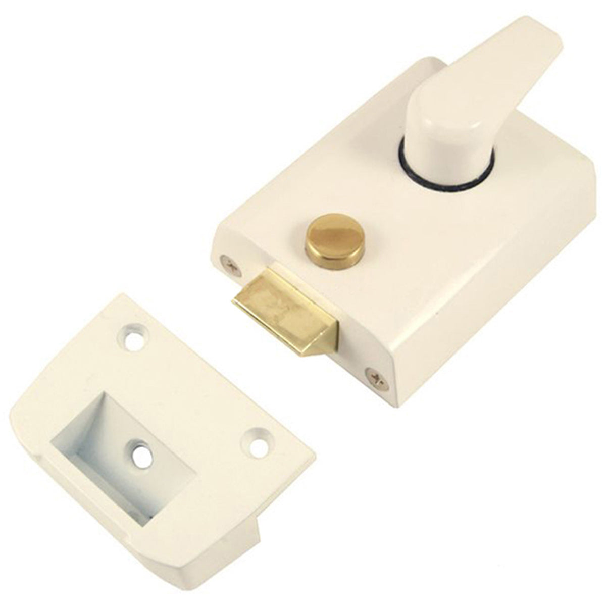 NIGHTLATCH 40mm WHITE
