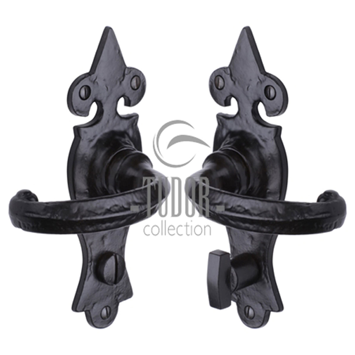 BLACK HANDLE BATH 51x168 IR/BLK