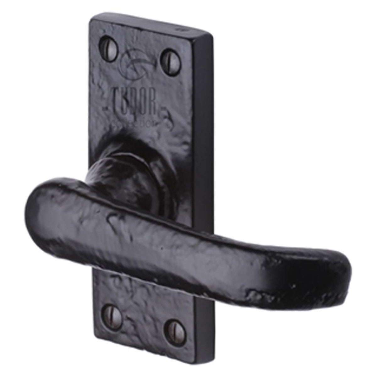 BLACK HANDLE LATCH 42x102 IR/BLK