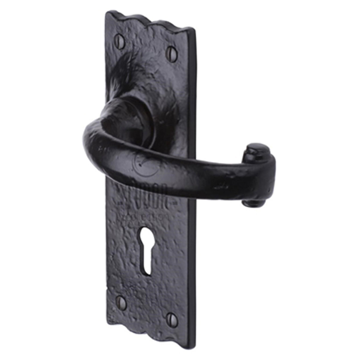 BLACK COL HANDLE LOCK IR/BLK