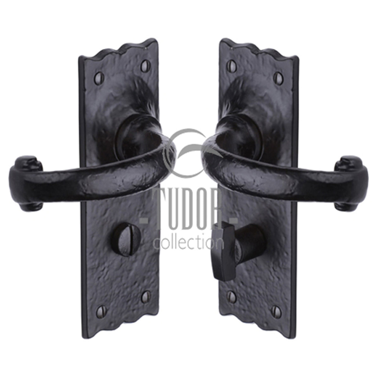 BLACK COL HANDLE BATH IR/BLK