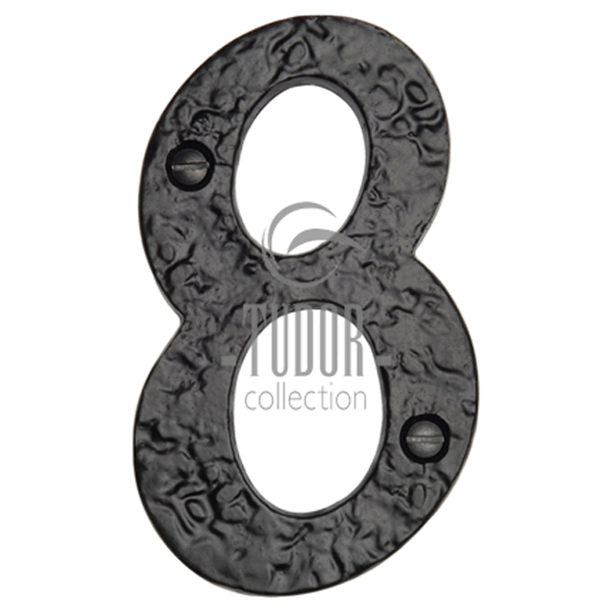 BLACK NUMERAL THICK SCR #8 102